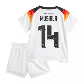 Prima Maglia Germania Musiala 14 Euro 2024 Bambino